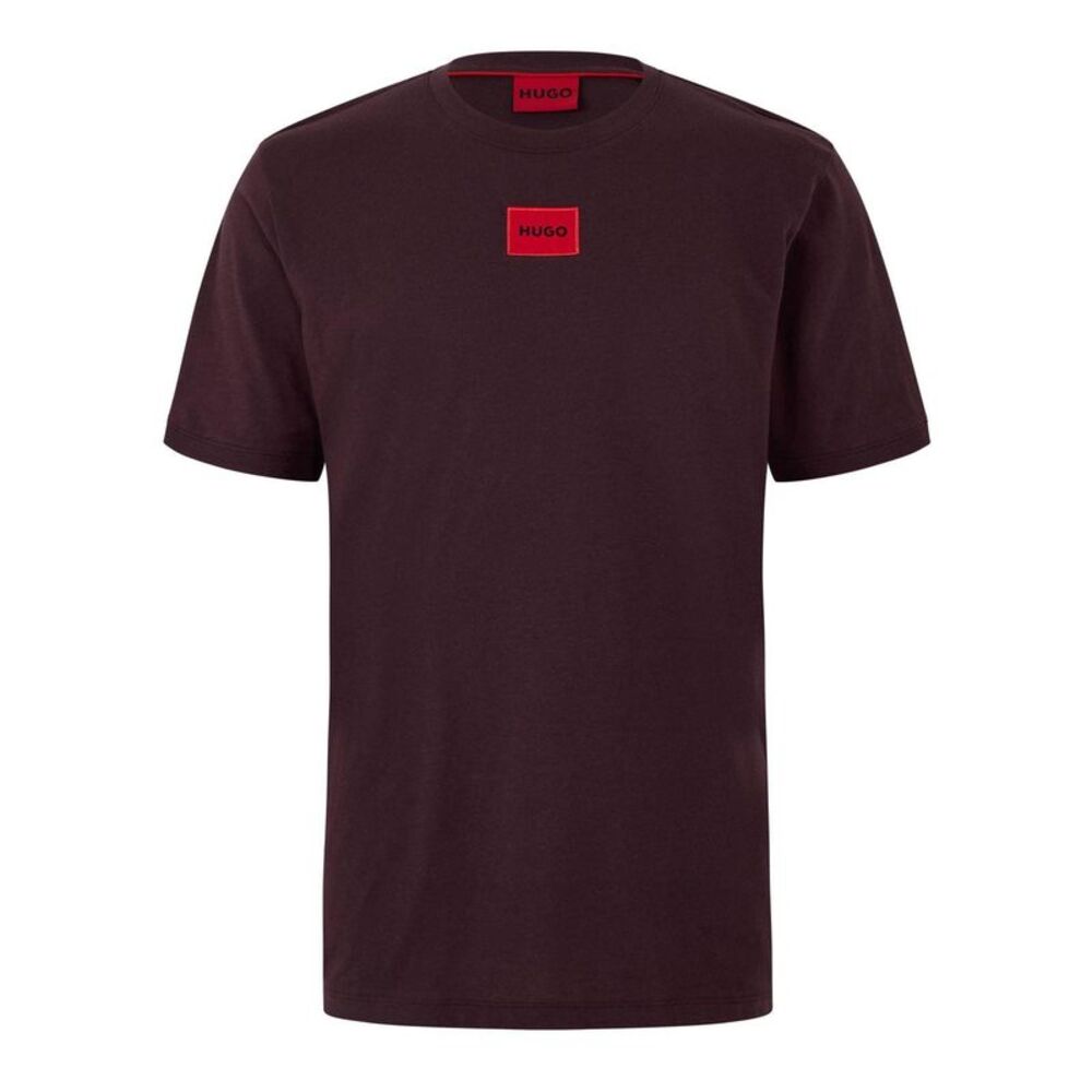Hugo Mens Diragolino212 Logo T-Shirt / Brown